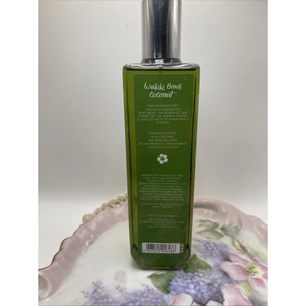 (1) Bath & Body Works WAIKIKI BEACH COCONUT‎ Fragrance Mist NEW